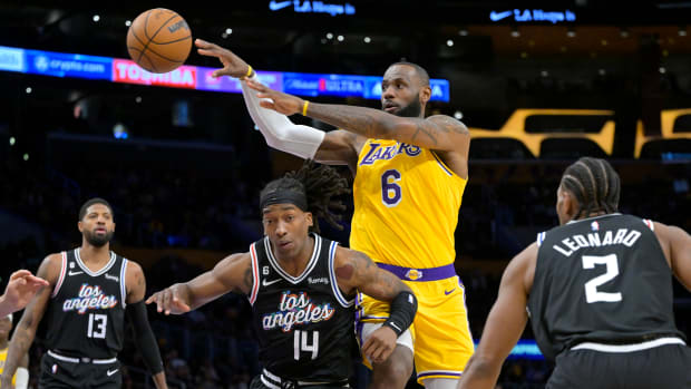 paul george terance mann lebron james kawhi leonard clippers